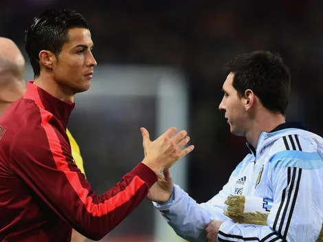 Cristiano Ronaldo se rinde ante Lionel Messi