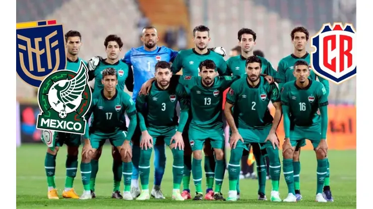 Así le fue a Irak contra México y Ecuador previo al amistoso ante Costa Rica.