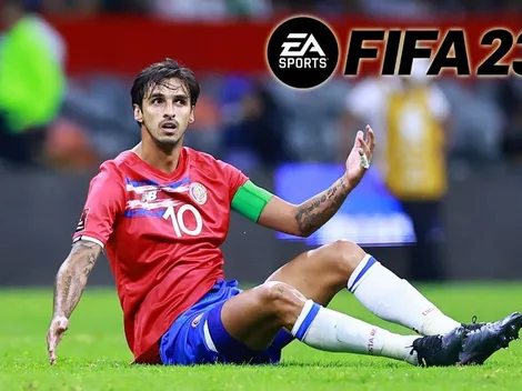 Bryan Ruiz recibe gran puntuación en el FIFA 23