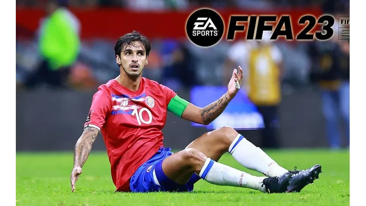 Bryan Ruiz recibe gran puntuación en el FIFA 23