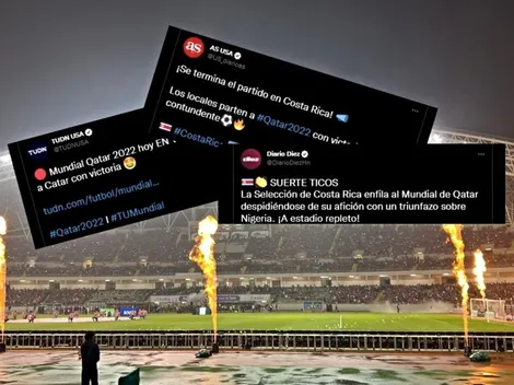 La reacción de los medios internacionales tras la victoria de Costa Rica sobre Nigeria