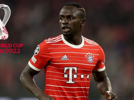 Sadio Mané se perderá el Mundial de Qatar 2022