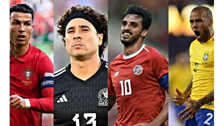 Los jugadores más veteranos que Bryan Ruiz en Qatar 2022