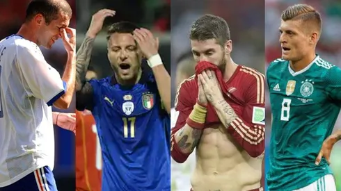 La "maldición del campeón” en Copas del Mundo.