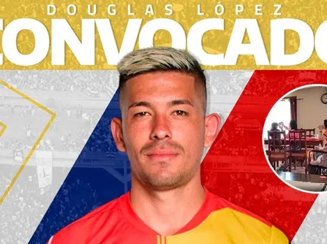 La emotiva reacción de la familia de Douglas López tras conocer su convocatoria al Mundial