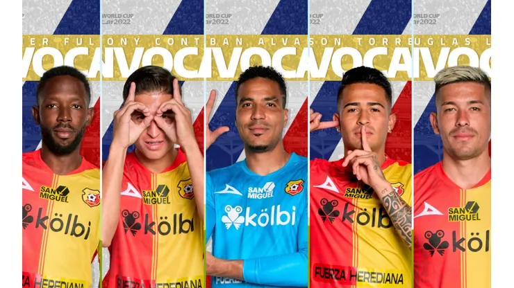 Herediano colocÓ a 6 de sus jugadores en la lista definitiva hacia el Mundial (CSH)