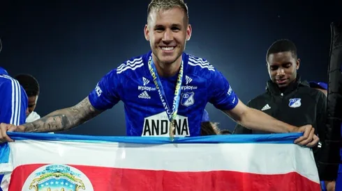 Juan Pablo Vargas consiguió el título de Copa en Colombia (Millonarios FC)