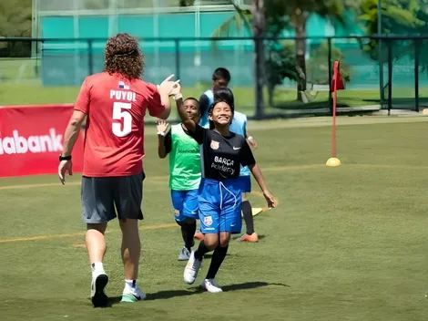 ¿Cuál fue la razón de la visita de Carles Puyol a Panamá?