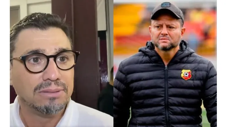 Juan Carlos Retana y Jafet Soto, miembros de Fuerza Herediana.