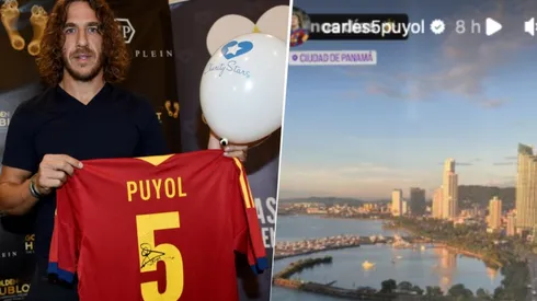 Carles Puyol se da un paseo por Panamá
