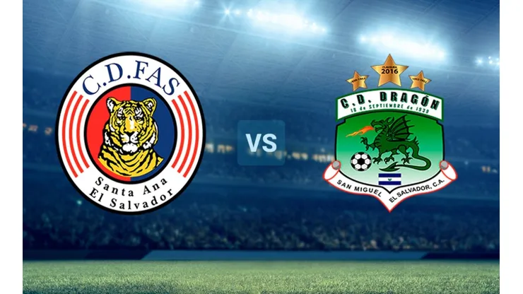 FAS vs Dragón: horario, canal de TV y streaming para ver EN VIVO la vuelta de los cuartos de final del Apertura de El Salvador.
