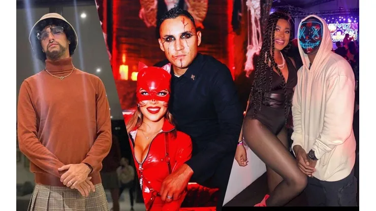 Los disfraces de los seleccionados de Costa Rica en Halloween 2022.