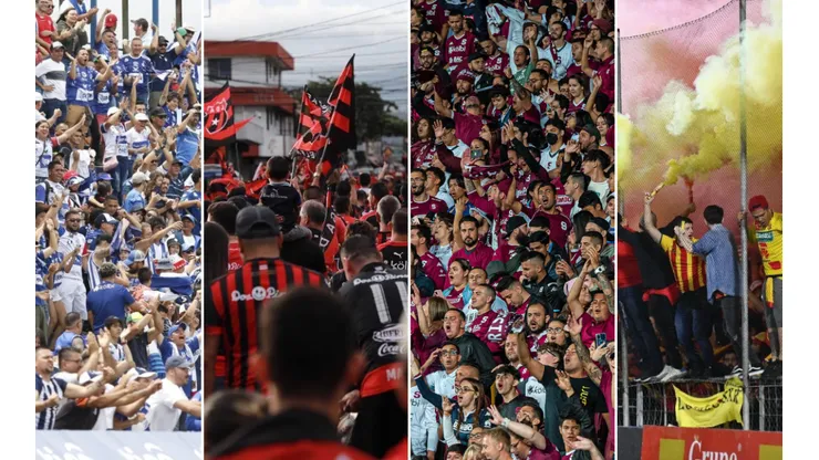 La Escuela de Estadística de la Universidad de Costa Rica reveló la más reciente encuesta sobre afinidad con equipos de fútbol tico