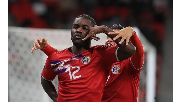 Joel Campbell anotó el gol de la clasificación de Costa Rica en el repechaje hacia el Mundial de Qatar (Fedefut CRC)