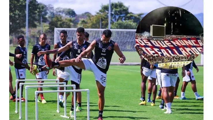 Aficionados de Olimpia llevaron serenata a Alajuelense