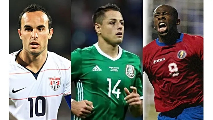 Los máximos goleadores de Concacaf en mundiales