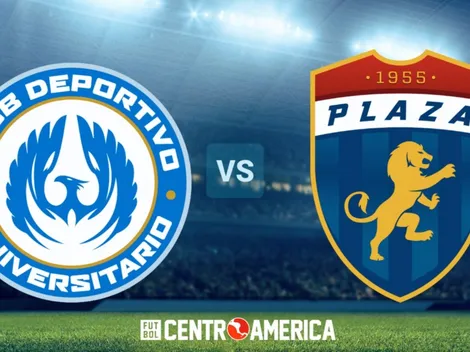 CD Universitario vs. CD Plaza Amador: todos los detalles