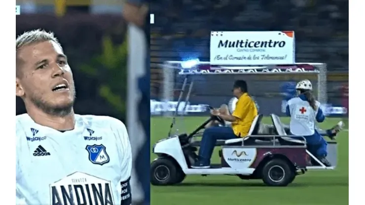 Juan Pablo Vargas se lesionó con Millonarios y preocupa para Qatar 2022