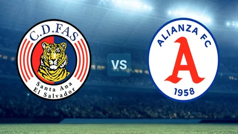 FAS vs Alianza: horario, canal de TV y streaming para ver EN VIVO la fecha 10 del Apertura de El Salvador.