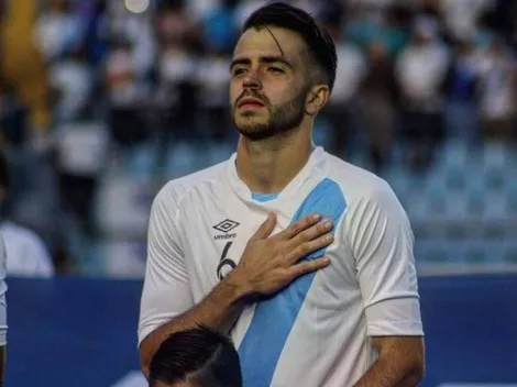 Guatemala ya cuenta con su único legionario para enfrentar a Qatar