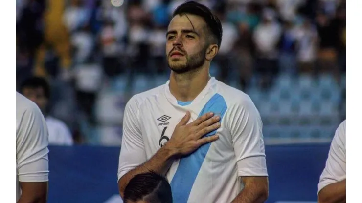 Guatemala ya cuenta con su único legionario para enfrentar a Qatar