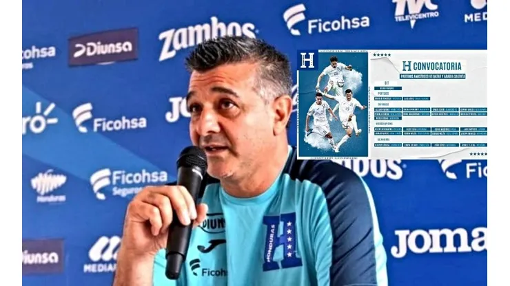Oficial: la convocatoria de Honduras para enfrentar a Qatar y Arabia Saudita