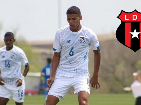 La joya panameña que firmó a préstamo con Alajuelense