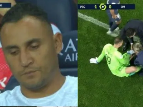 Keylor Navas estuvo cerca de jugar pero Galtier decidió mantener a Donnarumma