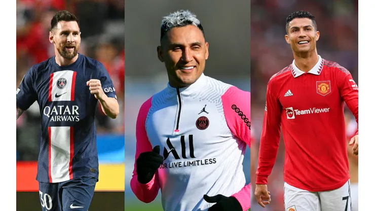 Keylor Navas alcanza histórica marca de la mano de Lionel Messi y Cristiano Ronaldo.