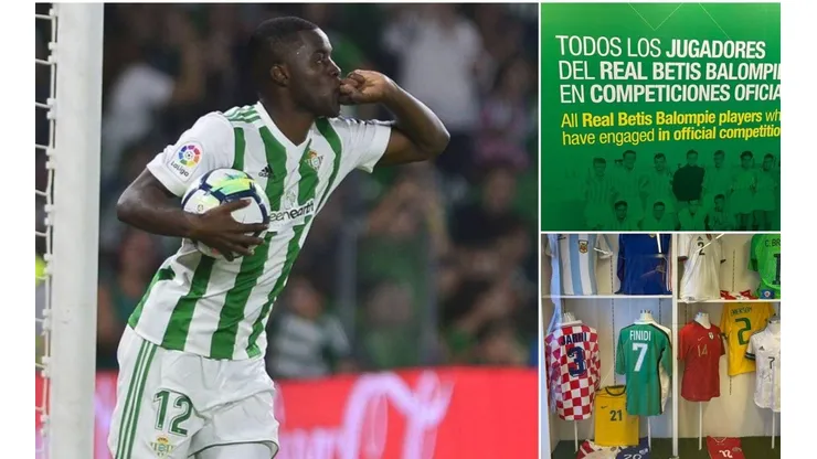 El museo oficial del Real Betis conserva especial detalle de Joel Campbell.
