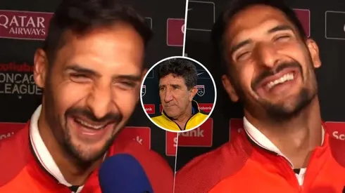 Celso Borges reacciona con carcajadas a declaraciones de Héctor Vargas