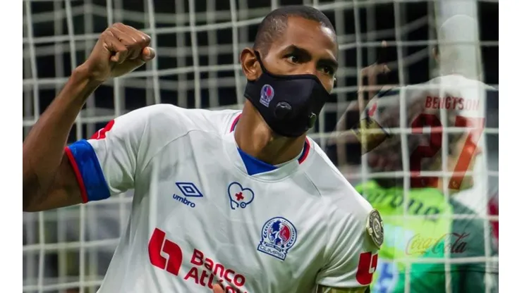 A Jerry Bengtson no le preocupa el juego de vuelta ante Motagua