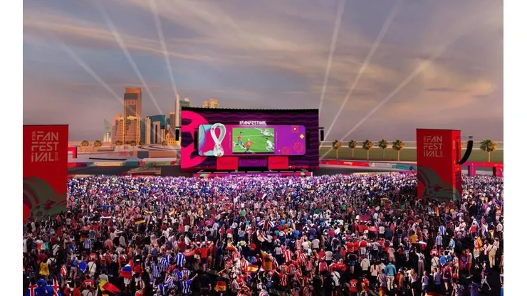 Seis ciudades escogidas para el International FIFA Fan Festival durante Qatar 2022.