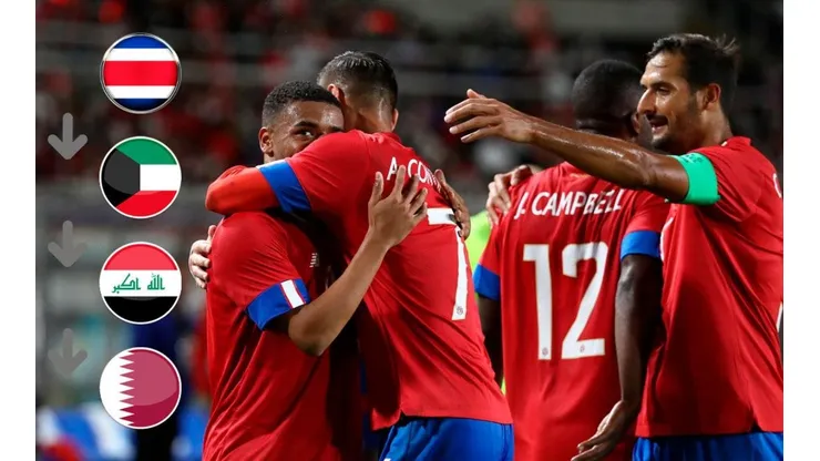 Costa Rica confirma campamento y amistoso en Medio Oriente previo al Mundial.