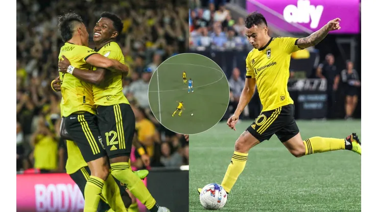 Columbus Crew del tico Luis Díaz revoluciona la MLS con gol de tiro libre desde mitad de cancha [VIDEO]