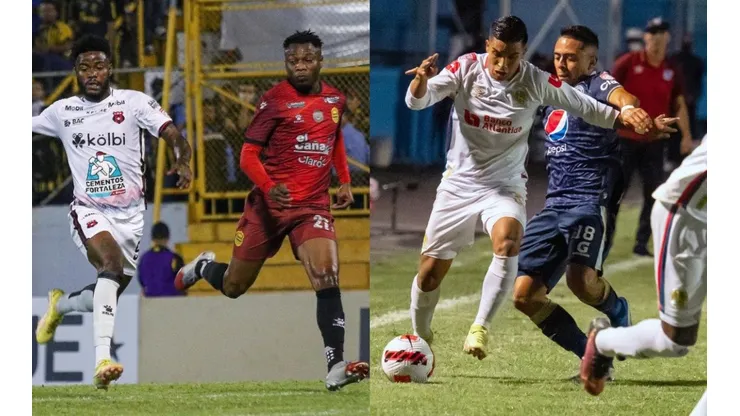 En los partidos de ida de las semifinales de la Liga Concacaf hubo emociones y duelos apasionantes entre los 4 conjuntos en disputa.