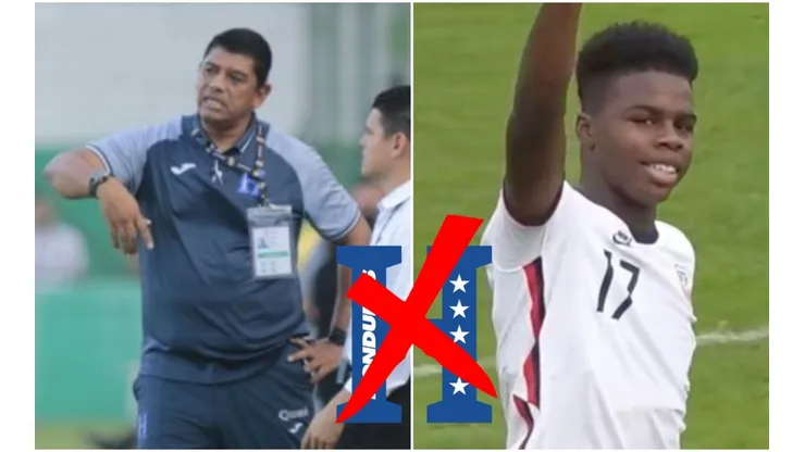 El técnico de la Sub-17 de Honduras habla de Keyrol Figueroa
