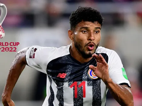 Johan Venegas espera con ansias el inicio de Qatar 2022