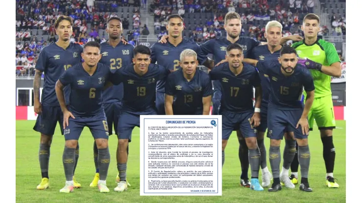 FESFUT informa posibles actos de indisciplina en la Selección de El Salvador.