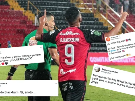 Reacciones tras el primer tanto de Blackburn con La Liga