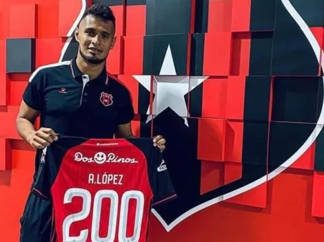 El hondureño Alex López llegó a histórica cifra con Alajuelense