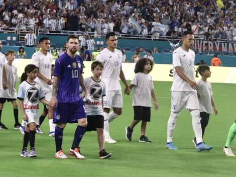 Honduras recibió una buena cantidad de dinero por jugar contra Argentina