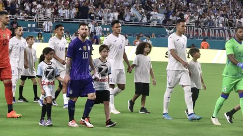 Honduras recibió una buena cantidad de dinero por jugar contra Argentina