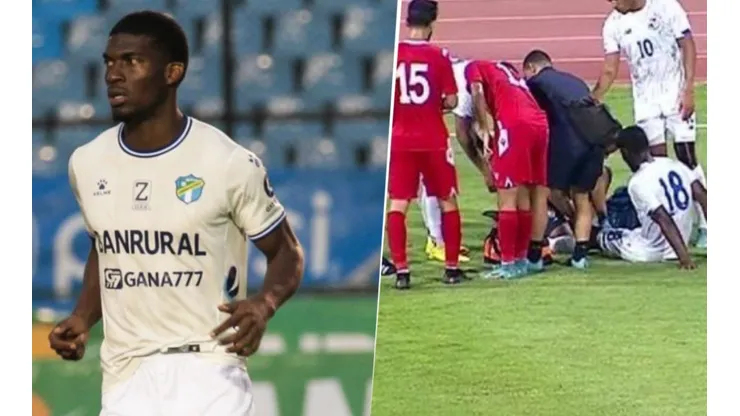 Azarías Londoño salió lesionado en el partido con Panamá