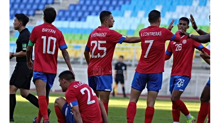 Costa Rica por encima de Canadá, Estados Unidos y México en la previa del Mundial