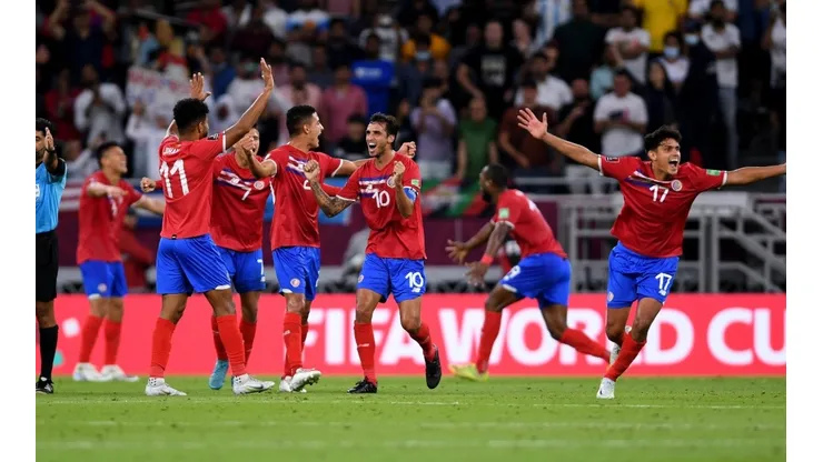 Costa Rica es la tercer mejor selección de Concacaf, según el escalafón FIFA (Getty)
