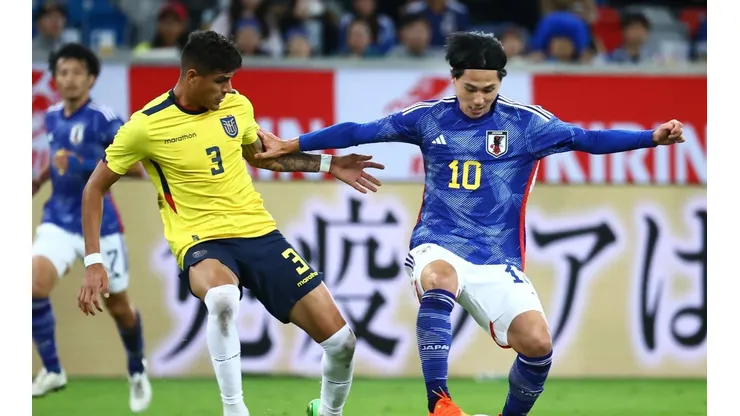 Japón empató ante Ecuador en amistoso previo a Qatar 2022.