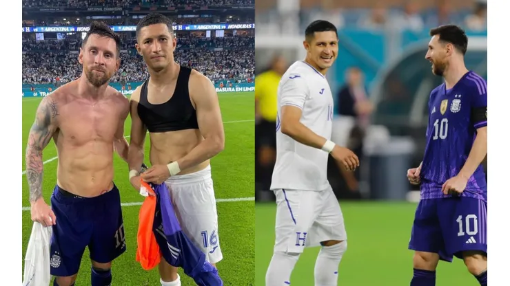 Héctor Castellanos reveló la peculiar charla que tuvo con Lionel Messi cuando le hizo marca personal.