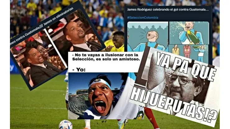 Los mejores memes de la goleada de Colombia a Guatemala