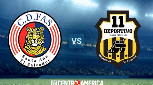 FAS vs Once Deportivo: horario, canal de TV y streaming para ver EN VIVO la fecha 2 del Apertura de El Salvador.
